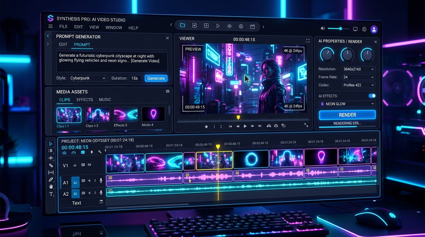 NanoFrame AI Video Studio